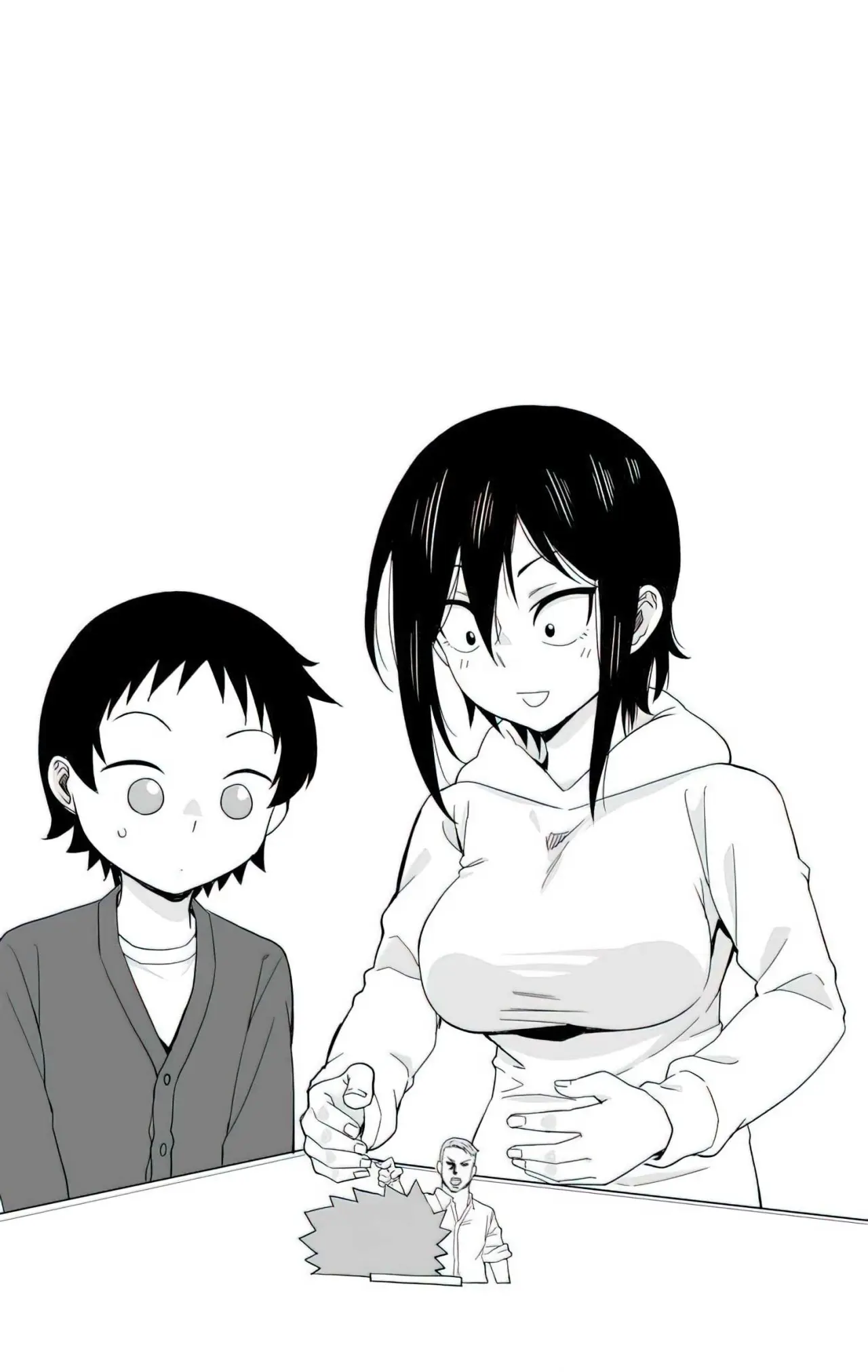 Hitomi-chan es Timida con los Extraños capítulo 59, página 14