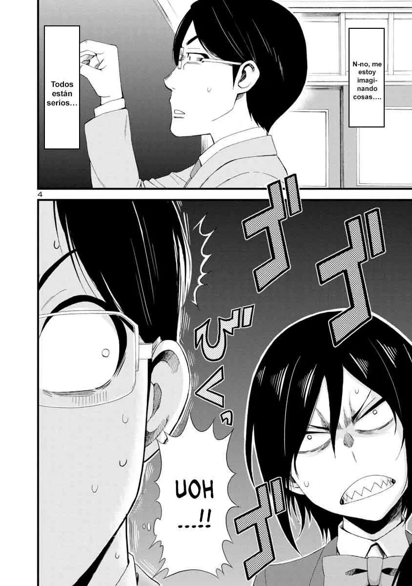 Hitomi-chan es Timida con los Extraños capítulo 6, página 4
