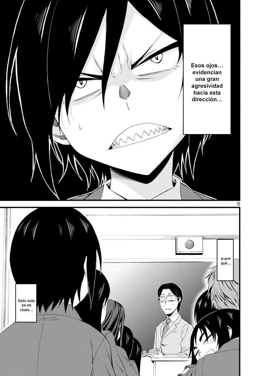 Hitomi-chan es Timida con los Extraños capítulo 6, página 5