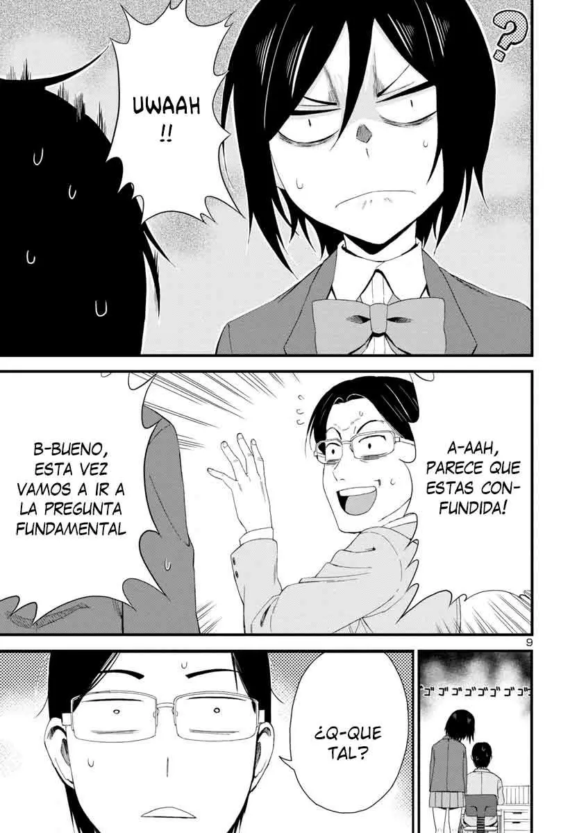 Hitomi-chan es Timida con los Extraños capítulo 6, página 9