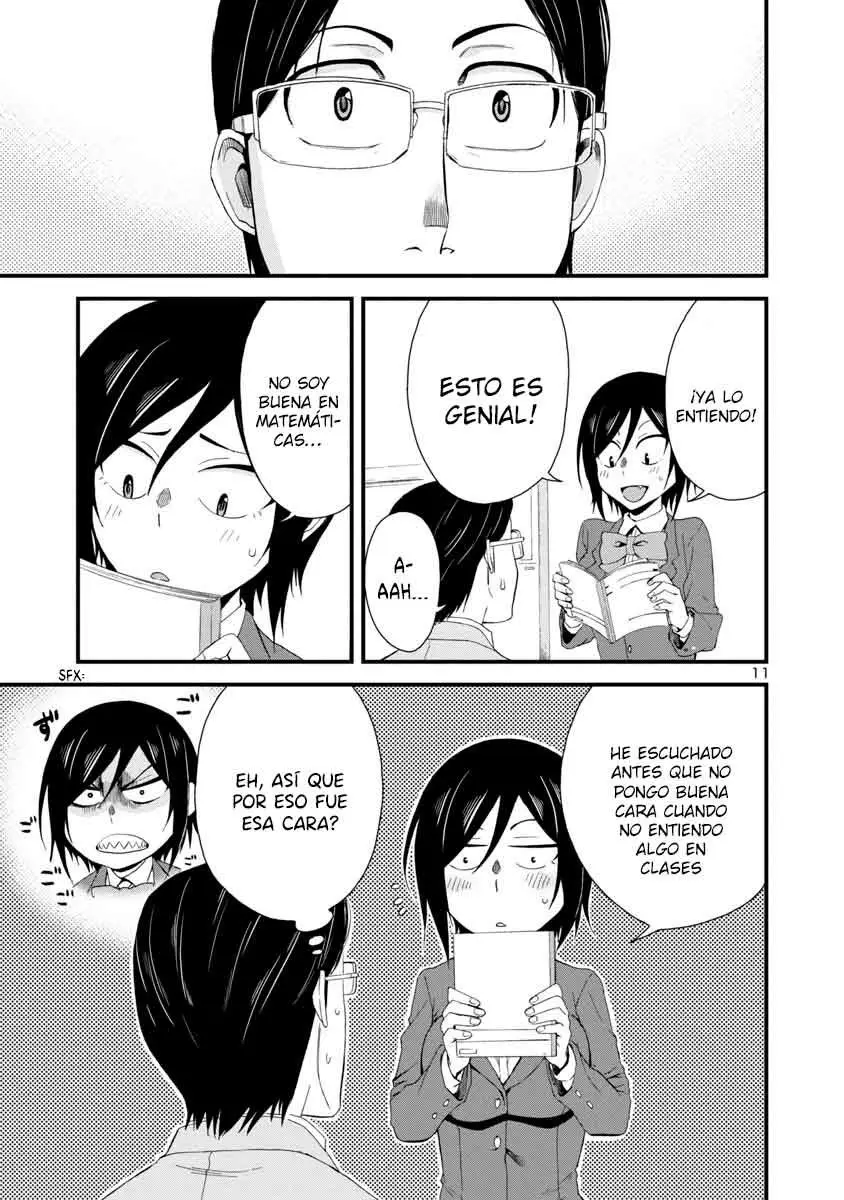 Hitomi-chan es Timida con los Extraños capítulo 6, página 11