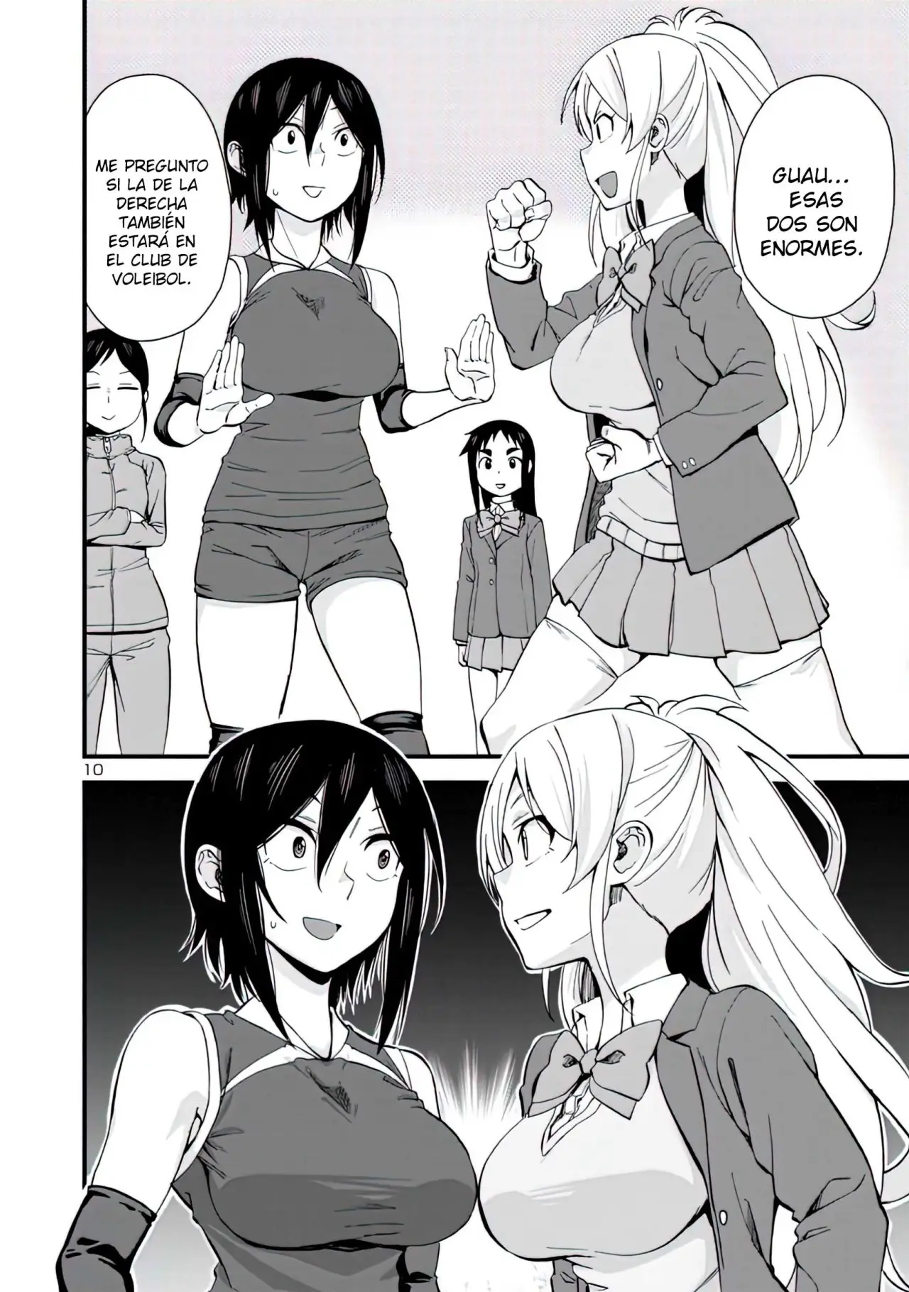 Hitomi-chan es Timida con los Extraños capítulo 61, página 11