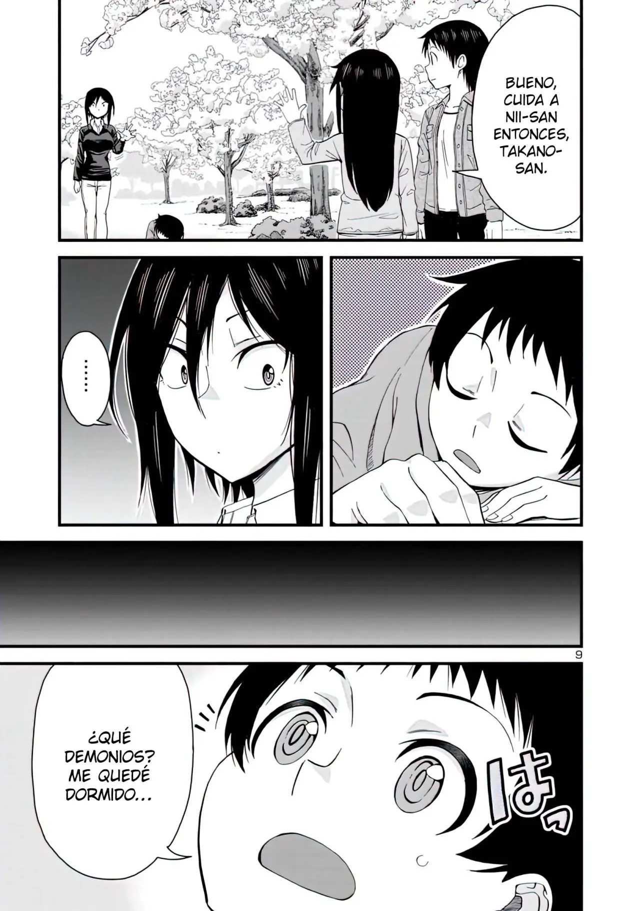 Hitomi-chan es Timida con los Extraños capítulo 62, página 10