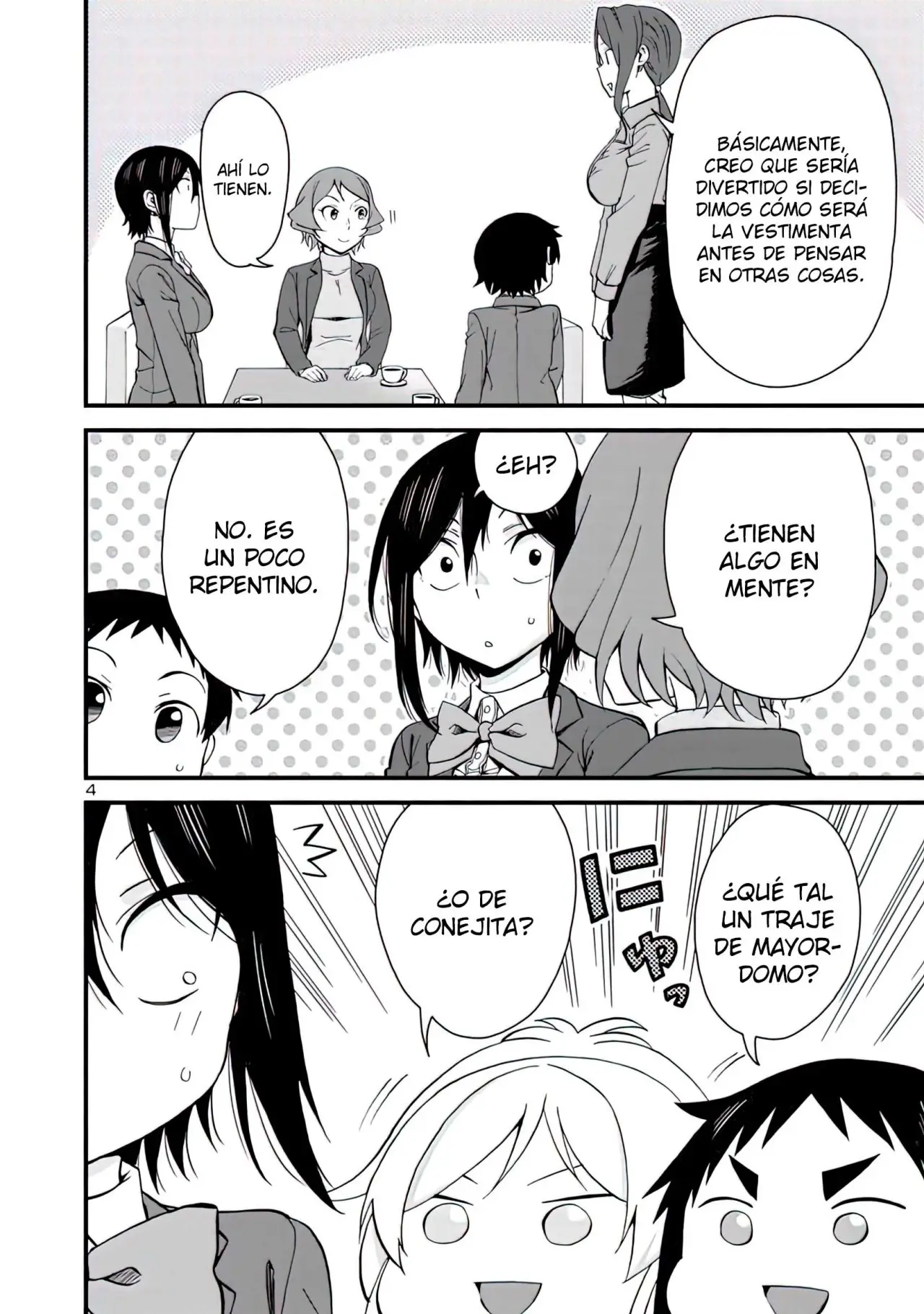 Hitomi-chan es Timida con los Extraños capítulo 63, página 5