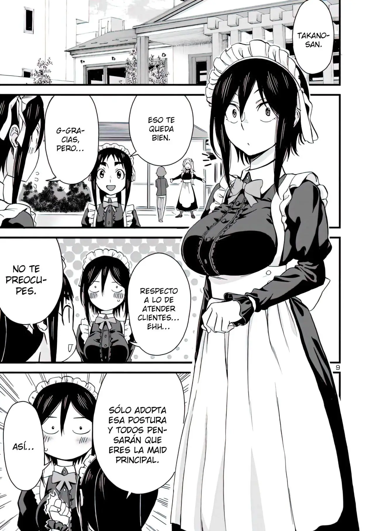 Hitomi-chan es Timida con los Extraños capítulo 63, página 10