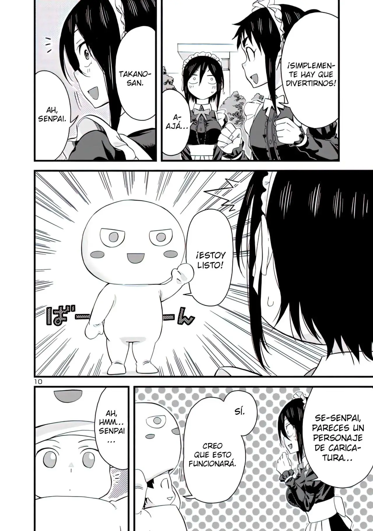 Hitomi-chan es Timida con los Extraños capítulo 63, página 11