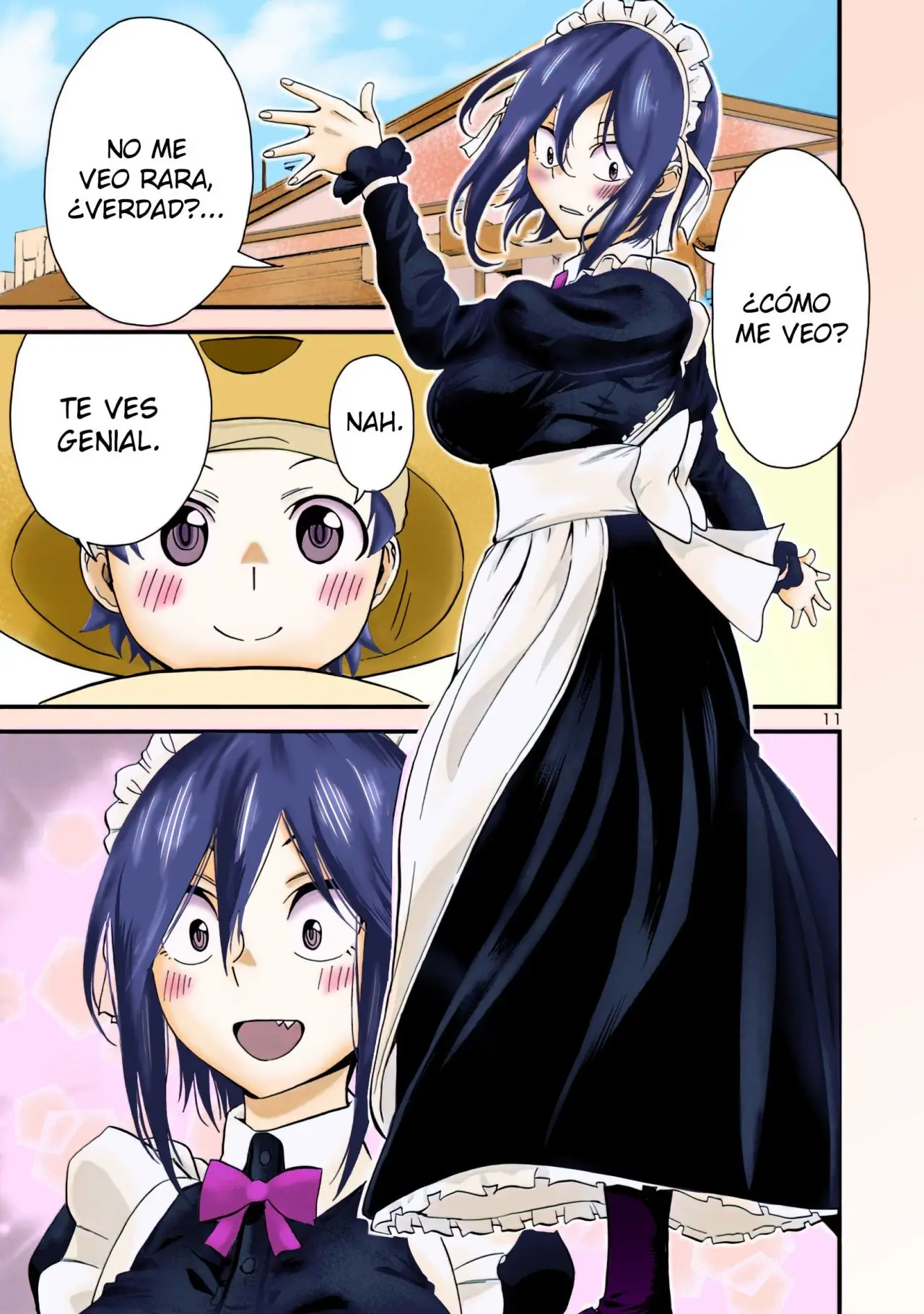 Hitomi-chan es Timida con los Extraños capítulo 63, página 12