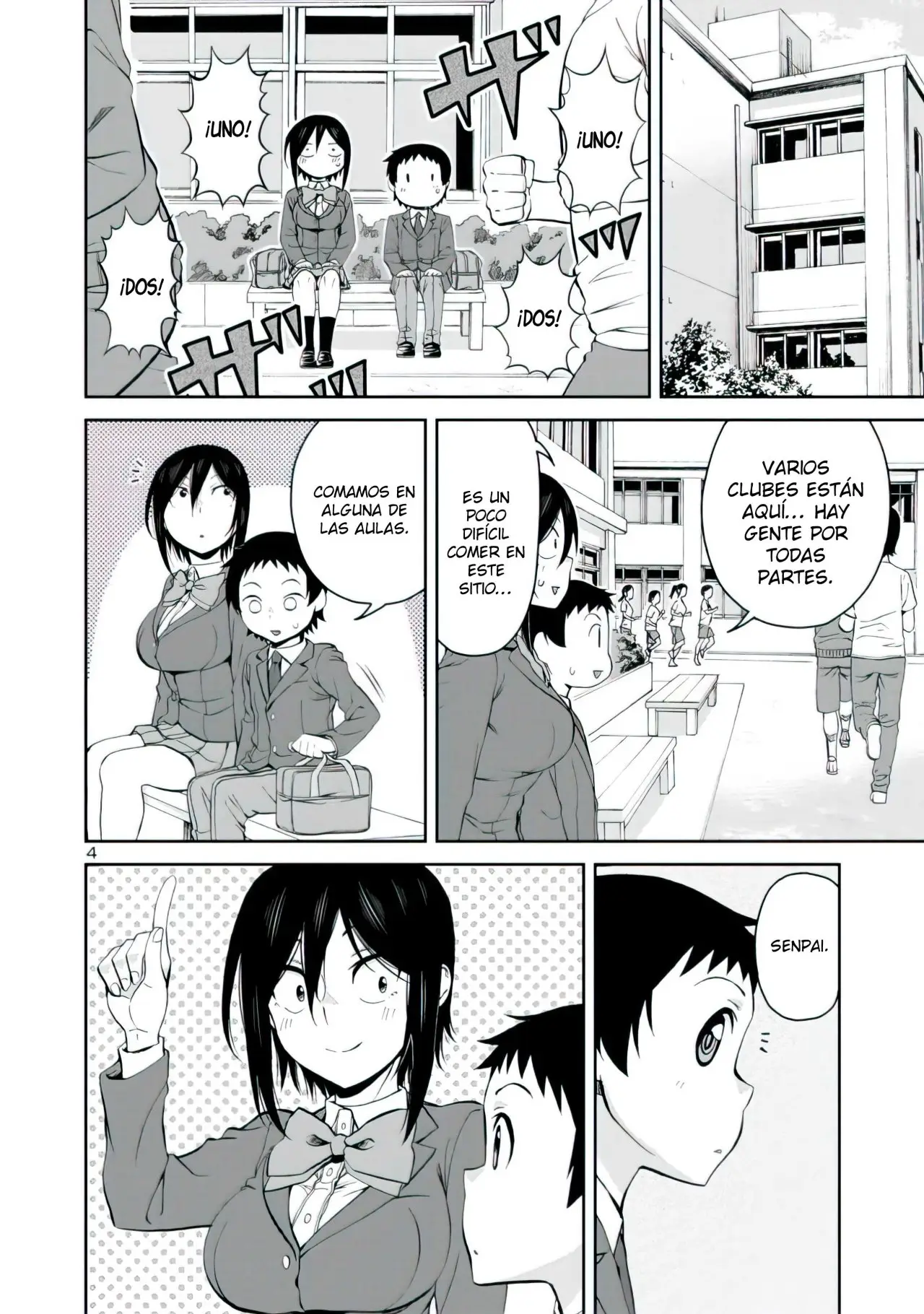 Hitomi-chan es Timida con los Extraños capítulo 64, página 5