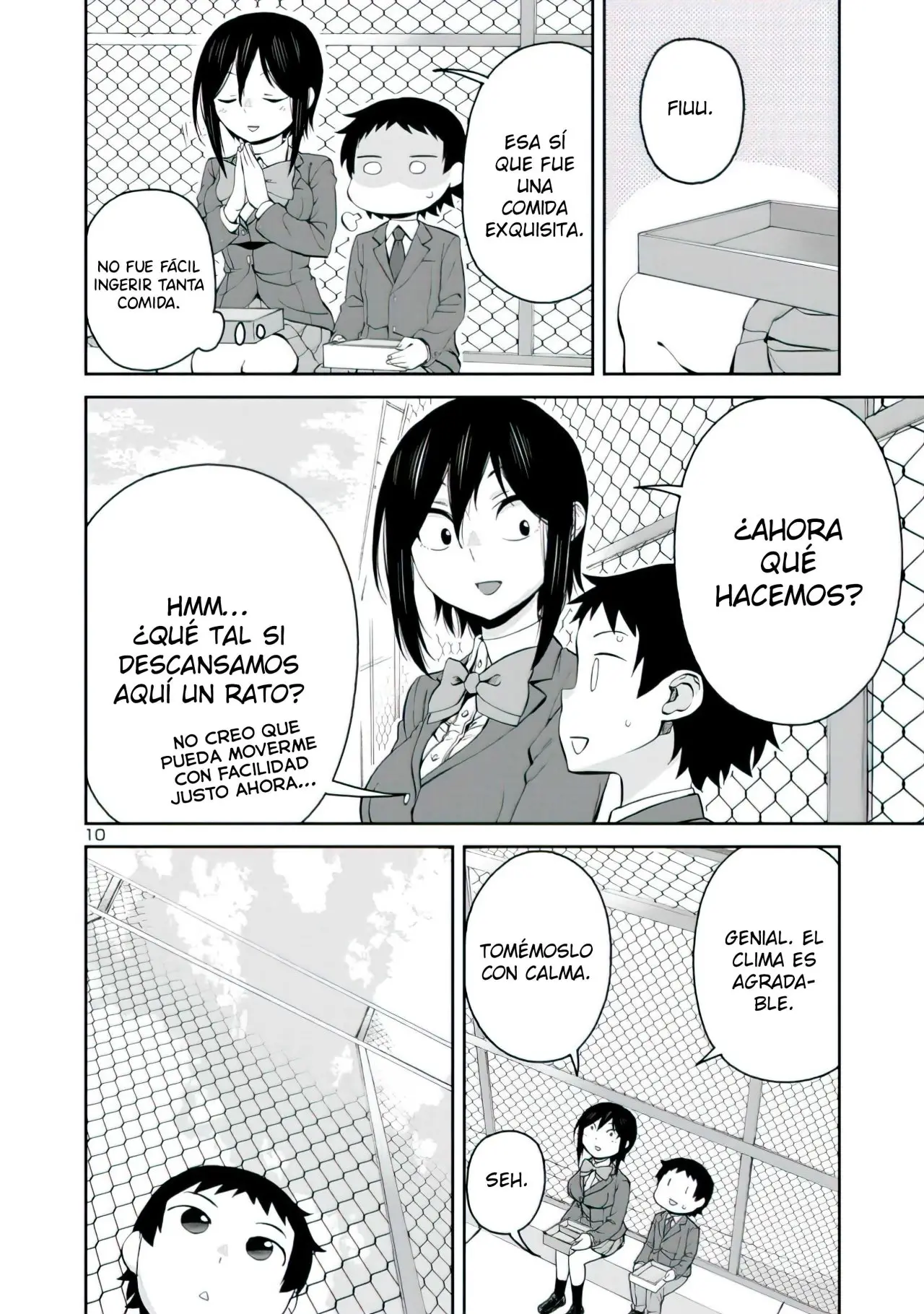 Hitomi-chan es Timida con los Extraños capítulo 64, página 11