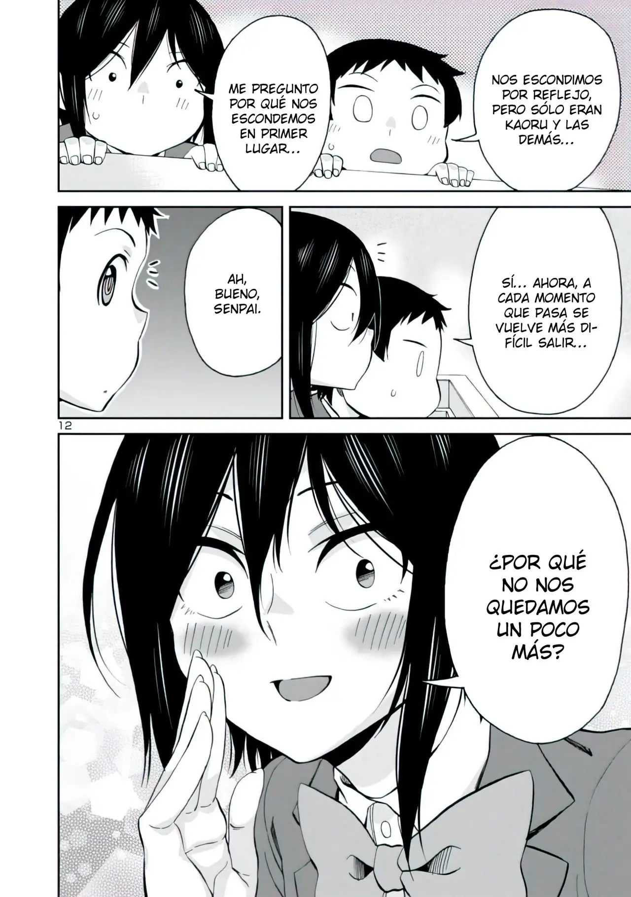 Hitomi-chan es Timida con los Extraños capítulo 64, página 13