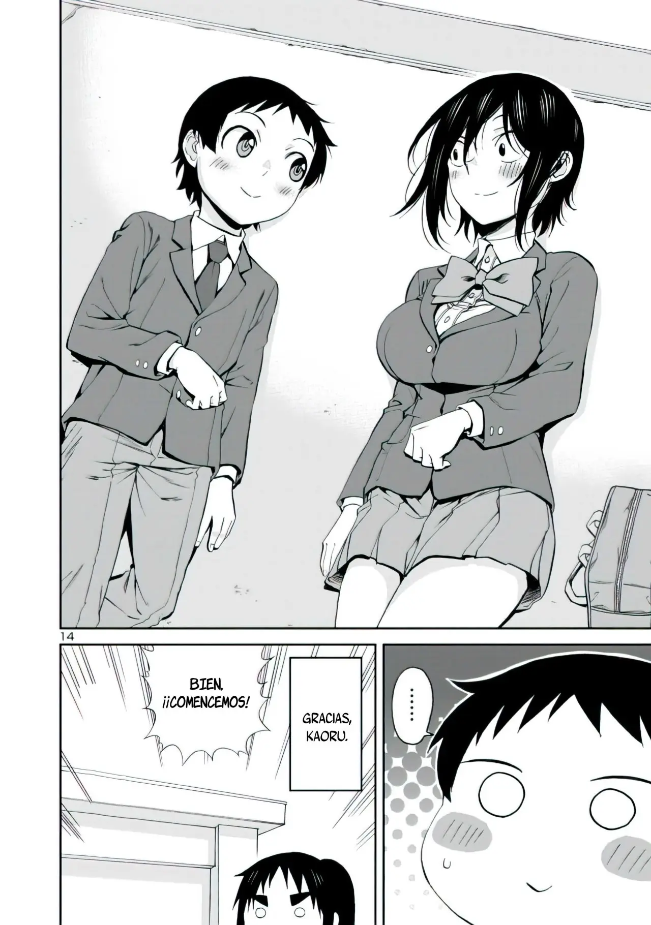 Hitomi-chan es Timida con los Extraños capítulo 64, página 15