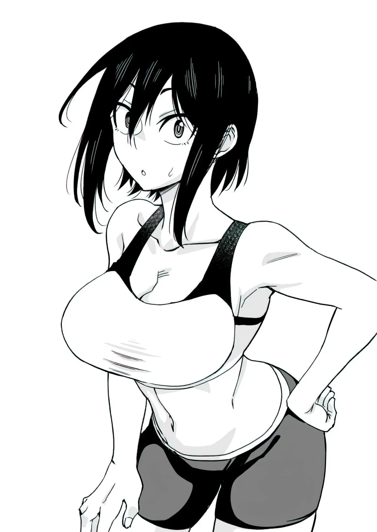 Hitomi-chan es Timida con los Extraños capítulo 64, página 17