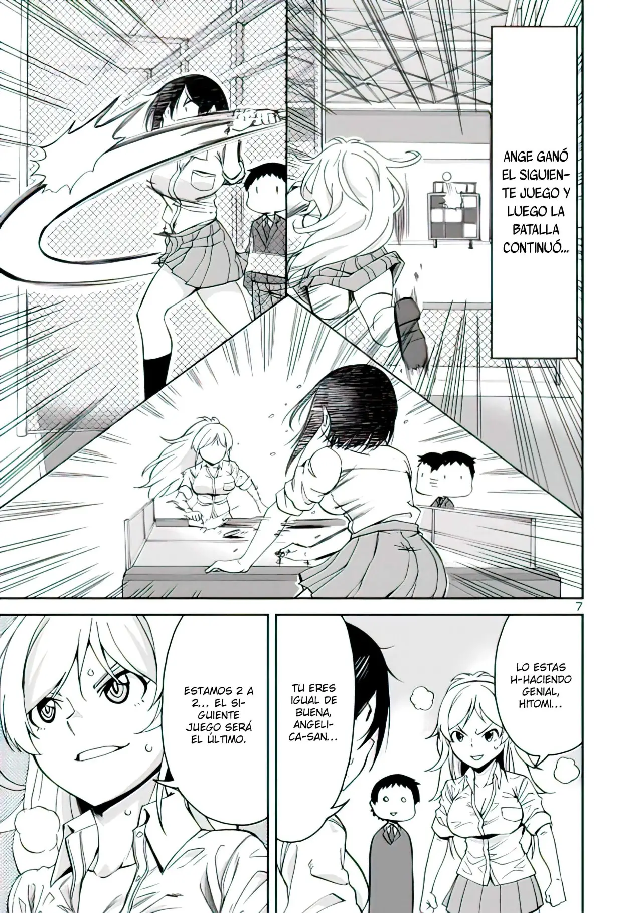 Hitomi-chan es Timida con los Extraños capítulo 66, página 8