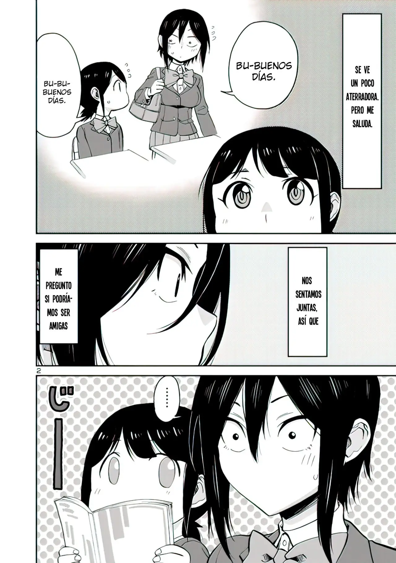 Hitomi-chan es Timida con los Extraños capítulo 67, página 4