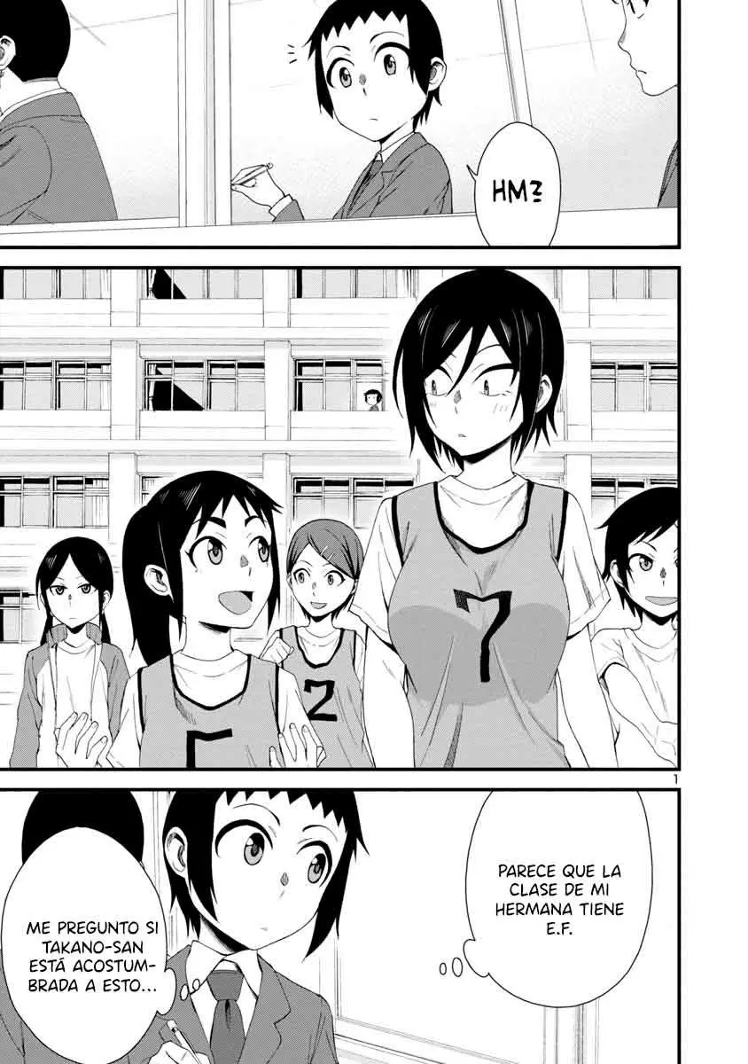 Hitomi-chan es Timida con los Extraños capítulo 7, página 1