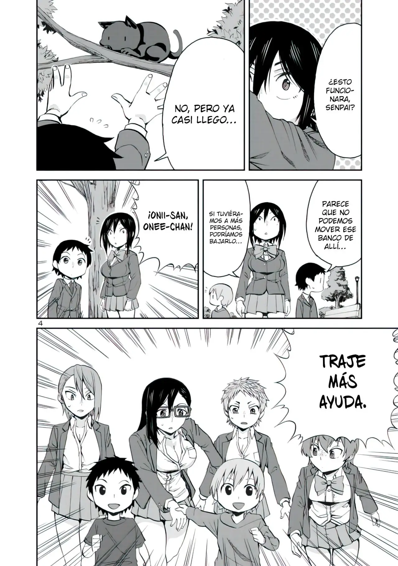 Hitomi-chan es Timida con los Extraños capítulo 70, página 5
