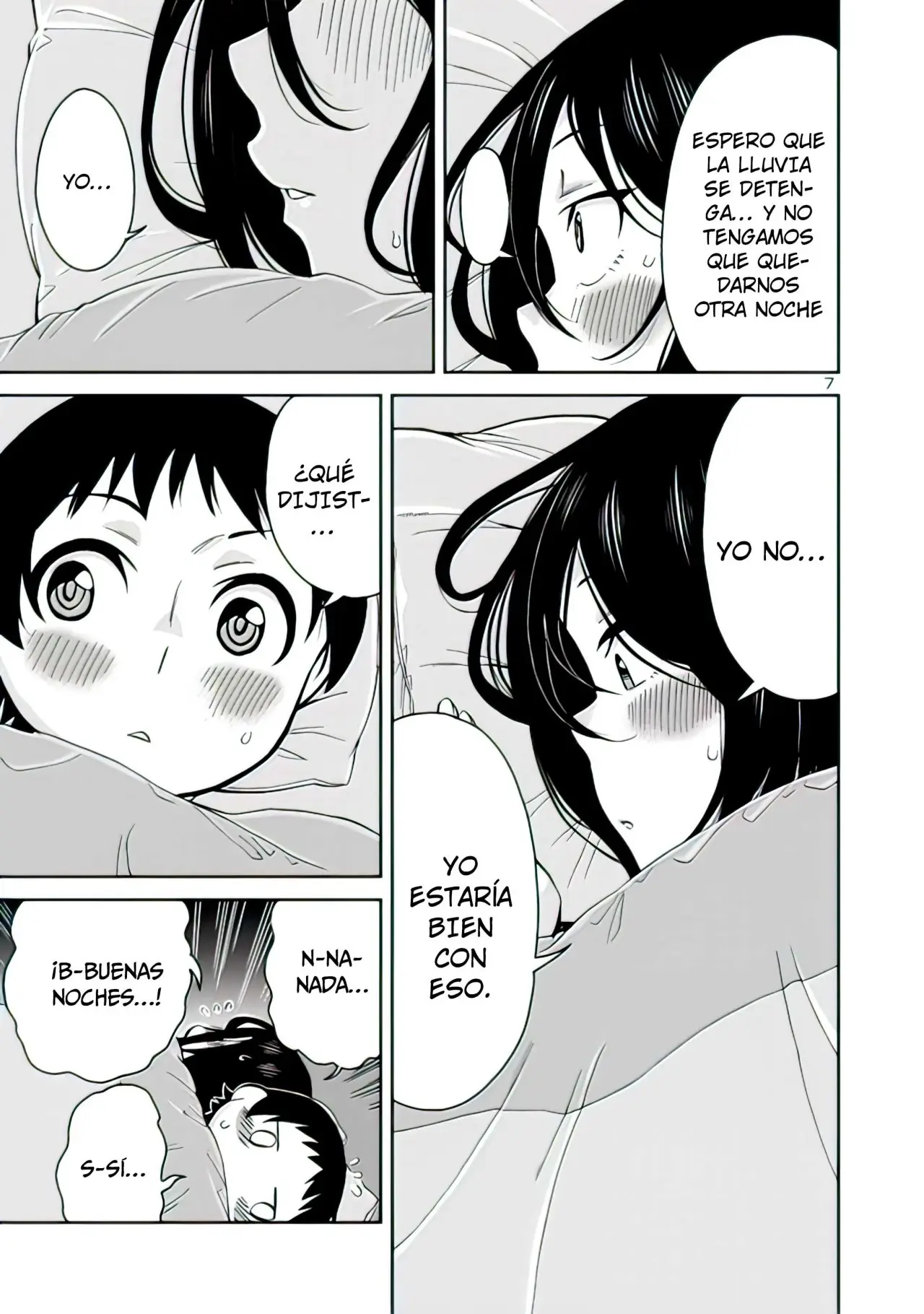 Hitomi-chan es Timida con los Extraños capítulo 73, página 9