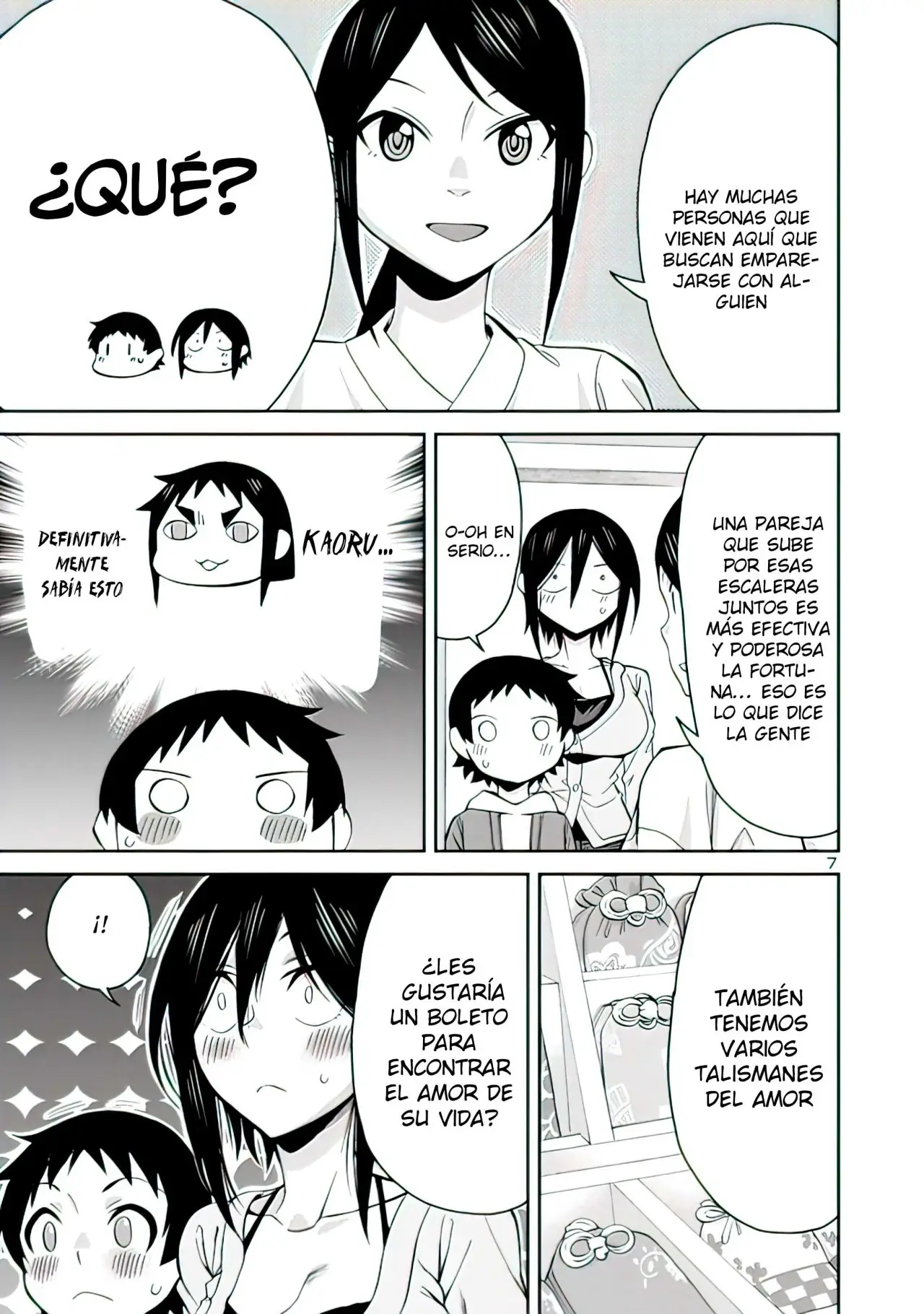 Hitomi-chan es Timida con los Extraños capítulo 74, página 9