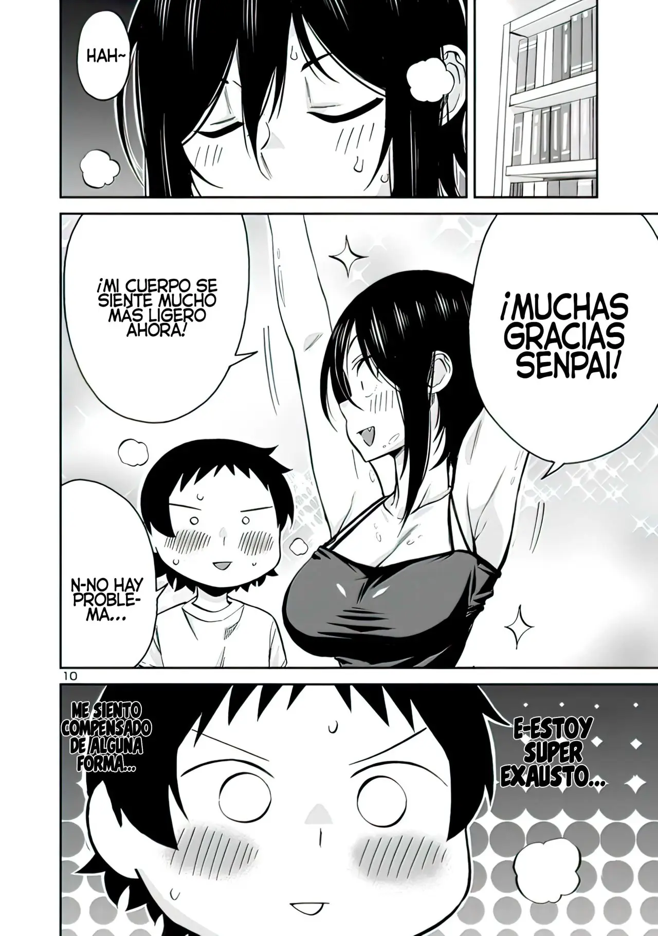 Hitomi-chan es Timida con los Extraños capítulo 77, página 12