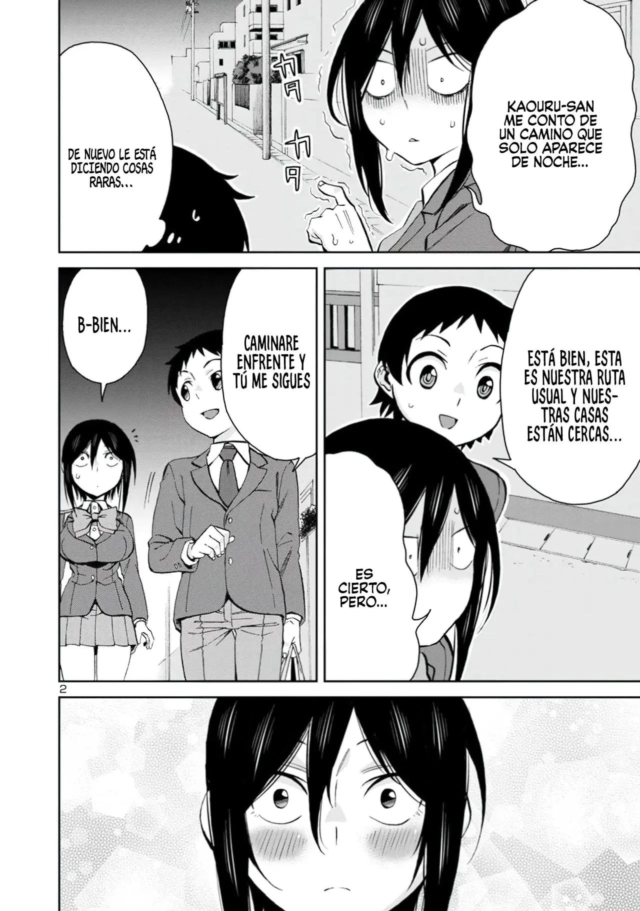 Hitomi-chan es Timida con los Extraños capítulo 79, página 4