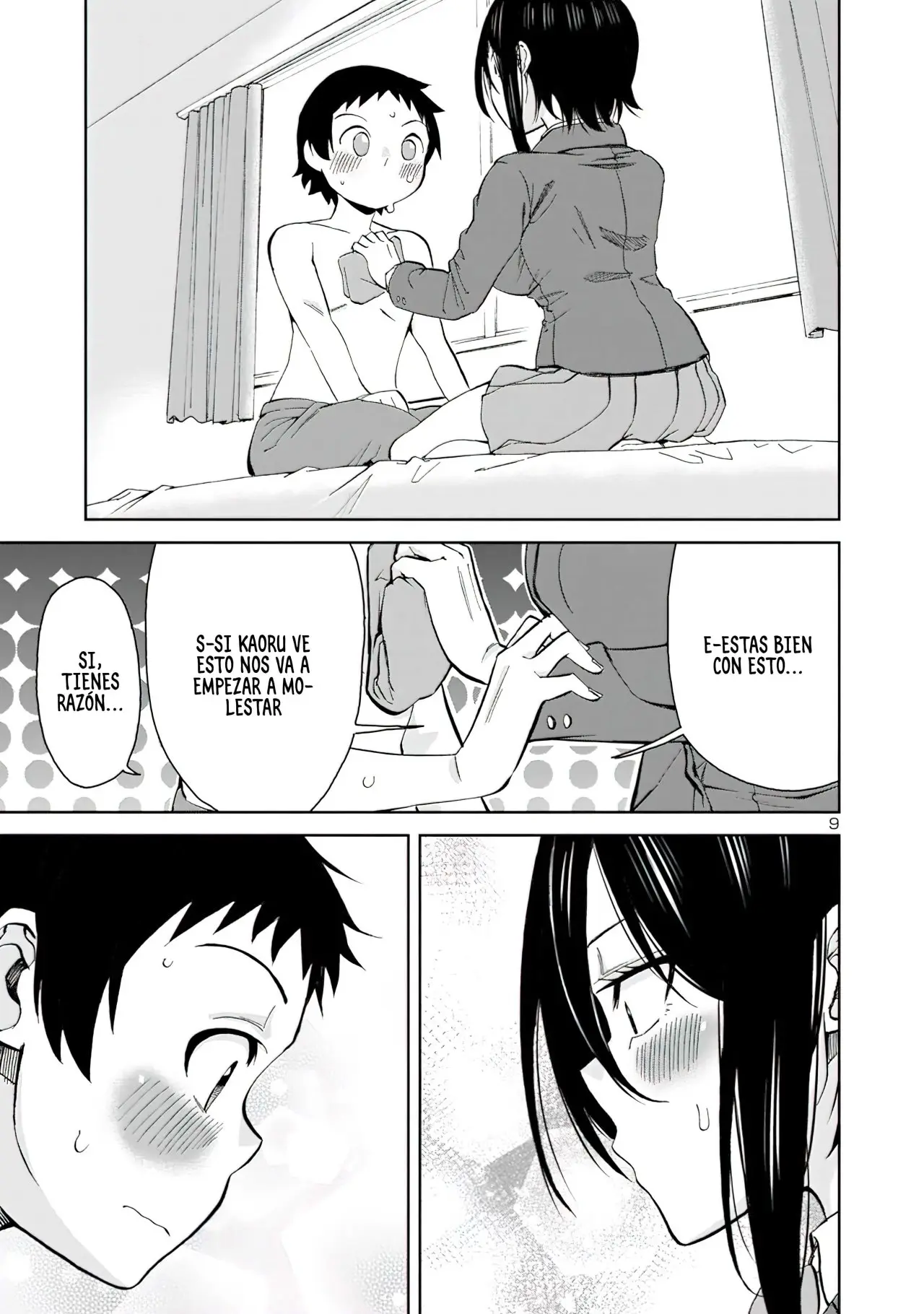 Hitomi-chan es Timida con los Extraños capítulo 80, página 10