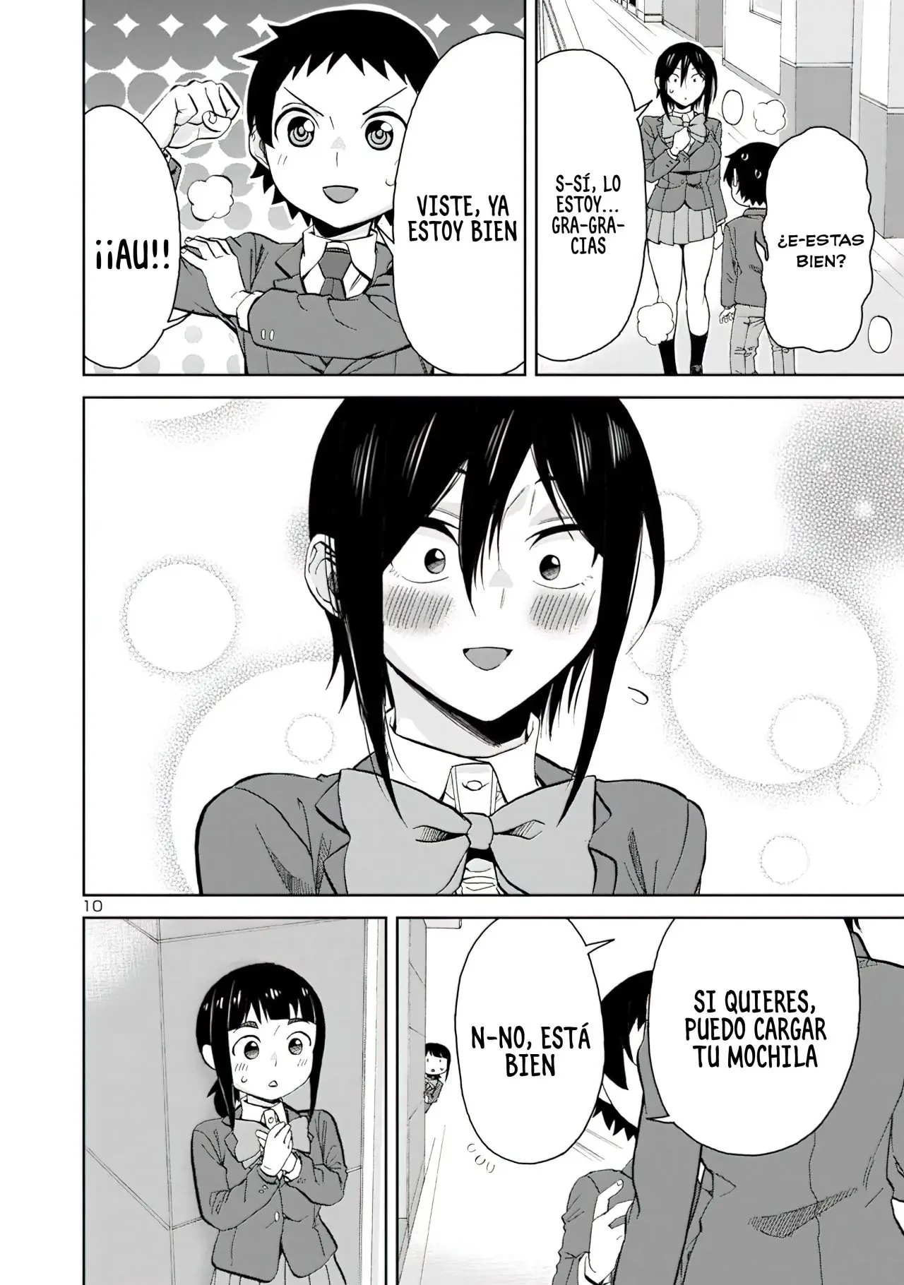 Hitomi-chan es Timida con los Extraños capítulo 81, página 12