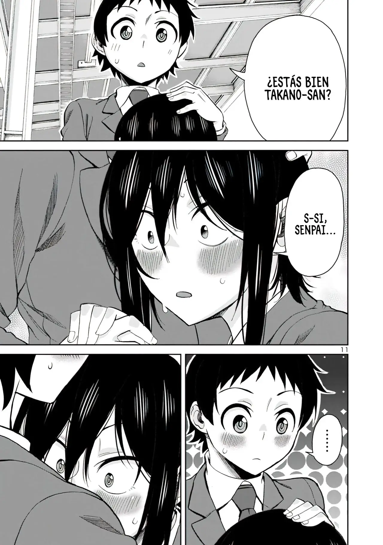 Hitomi-chan es Timida con los Extraños capítulo 82, página 14