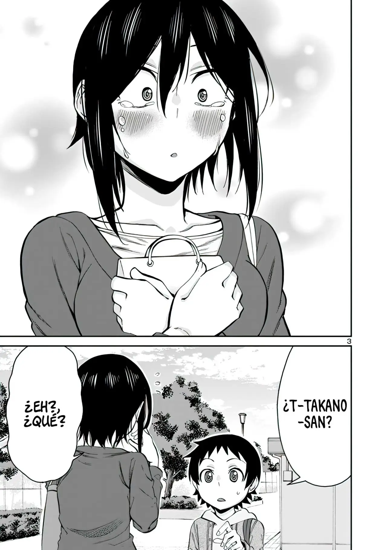 Hitomi-chan es Timida con los Extraños capítulo 85, página 5
