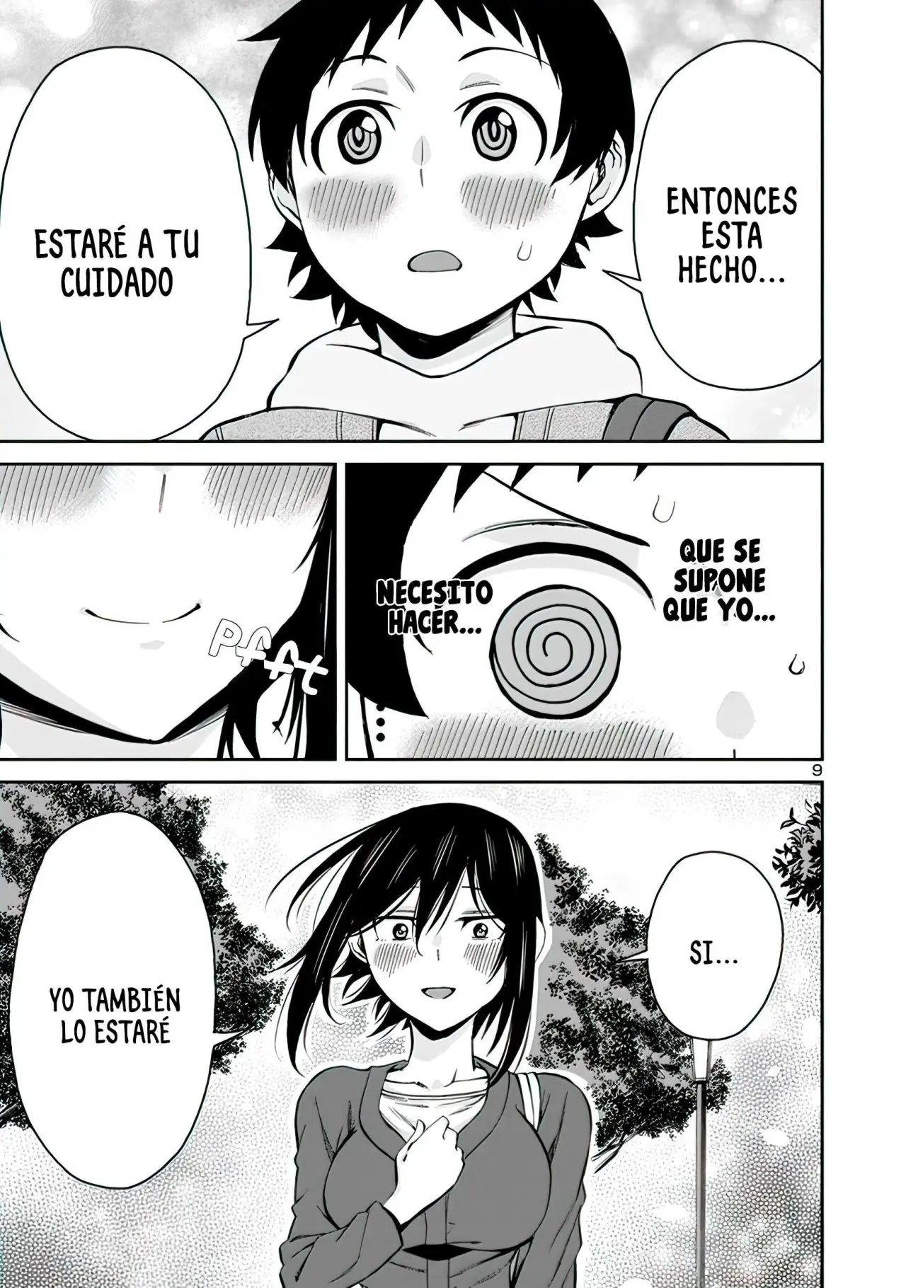 Hitomi-chan es Timida con los Extraños capítulo 85, página 11