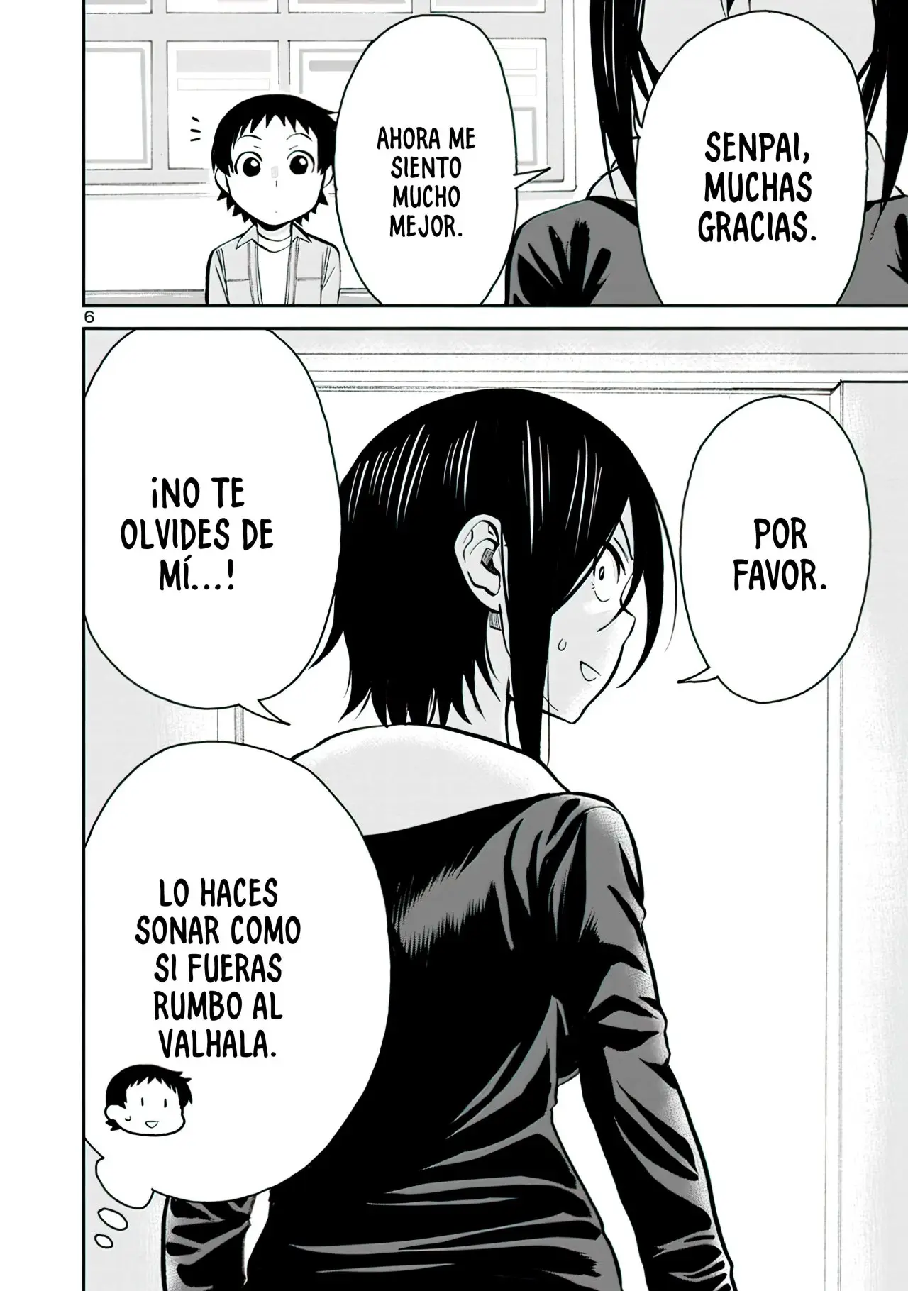 Hitomi-chan es Timida con los Extraños capítulo 88, página 8