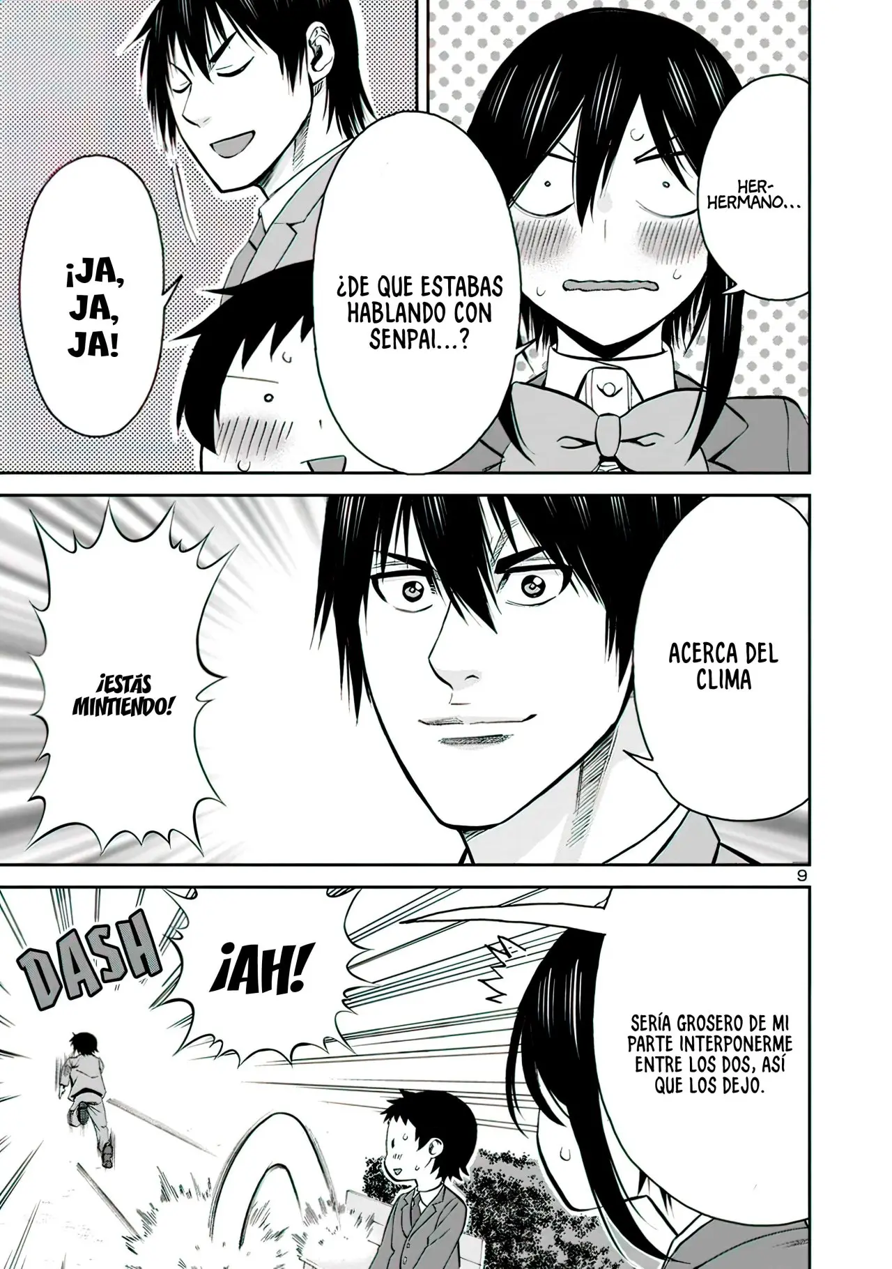 Hitomi-chan es Timida con los Extraños capítulo 89, página 11