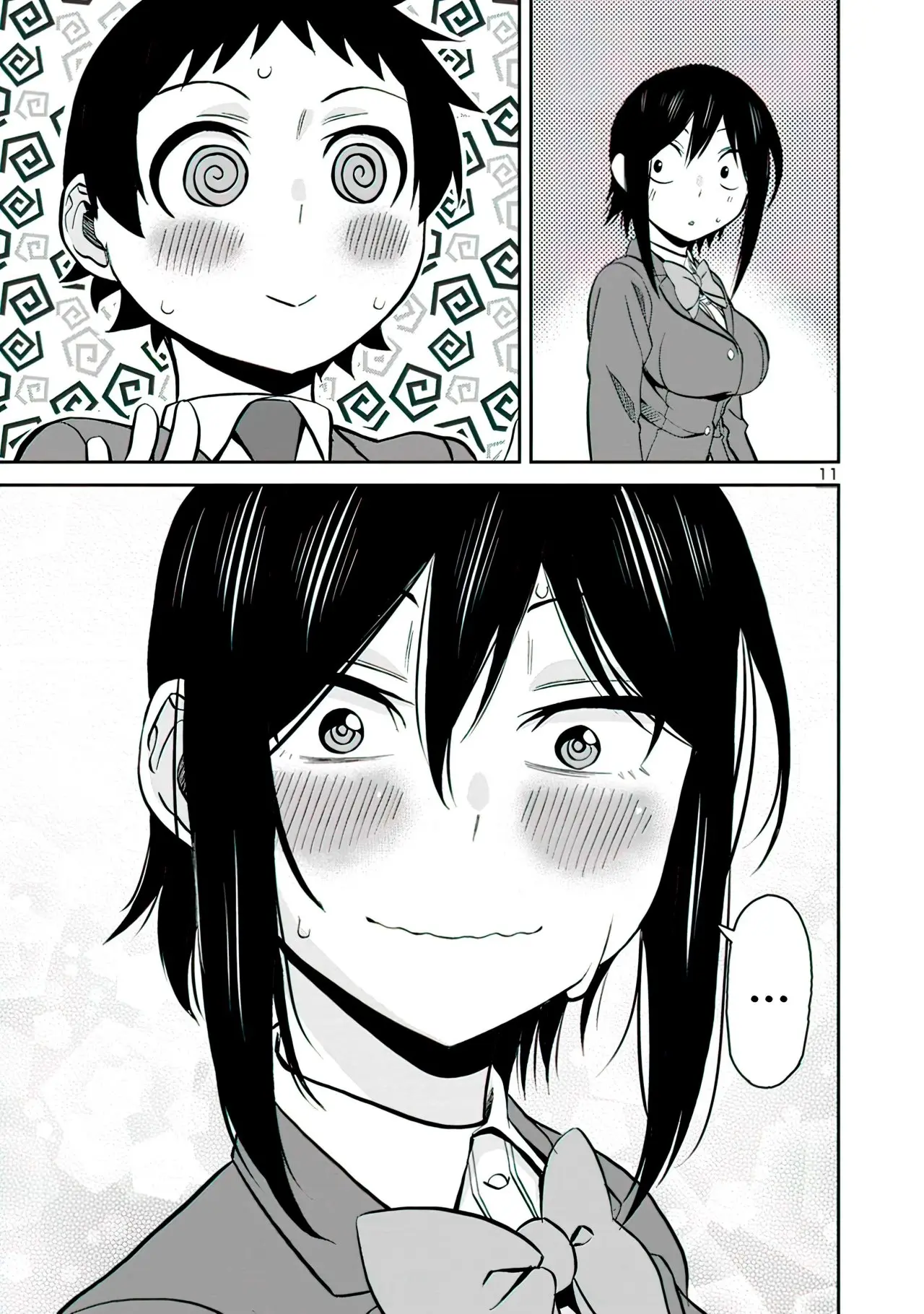 Hitomi-chan es Timida con los Extraños capítulo 89, página 13