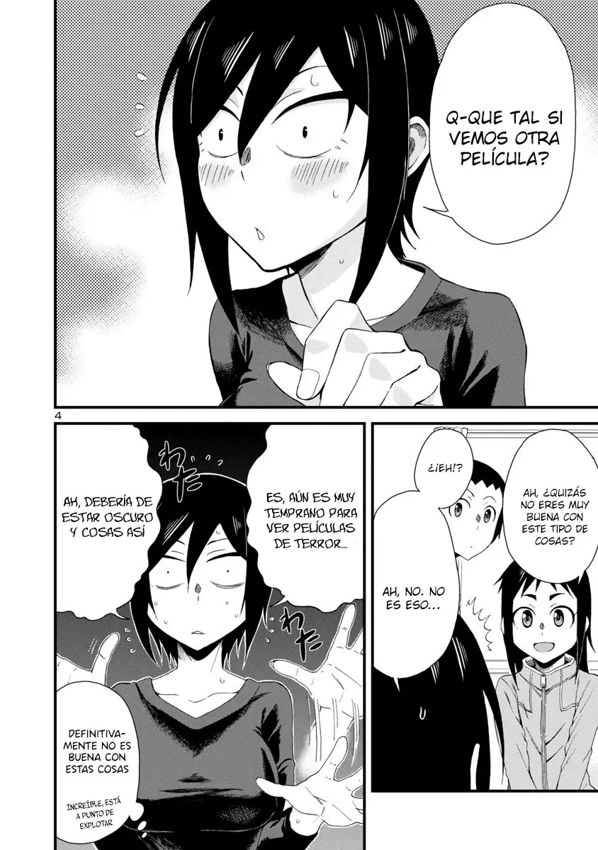 Hitomi-chan es Timida con los Extraños capítulo 9, página 5