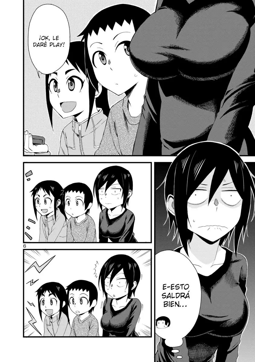 Hitomi-chan es Timida con los Extraños capítulo 9, página 7