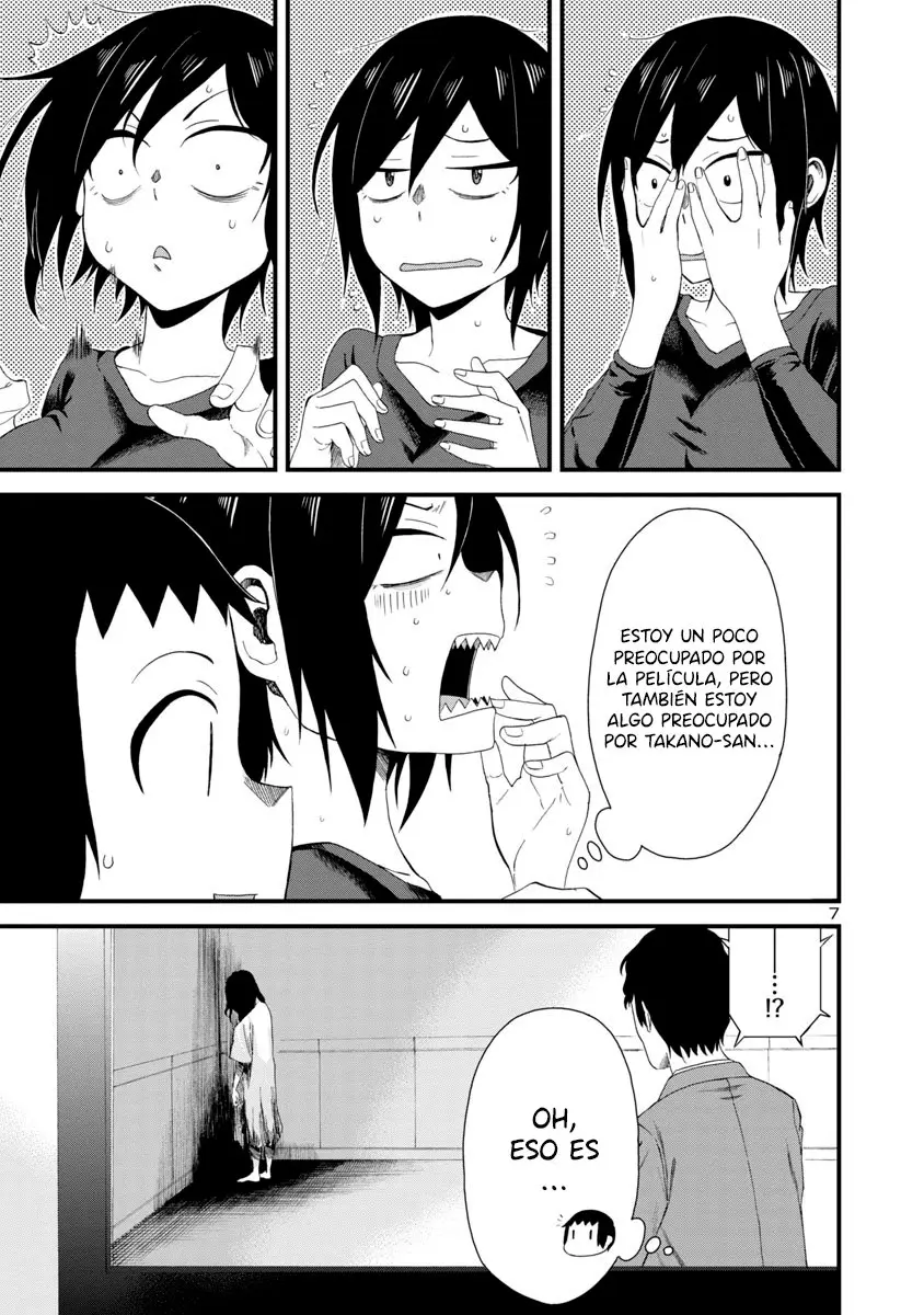 Hitomi-chan es Timida con los Extraños capítulo 9, página 8