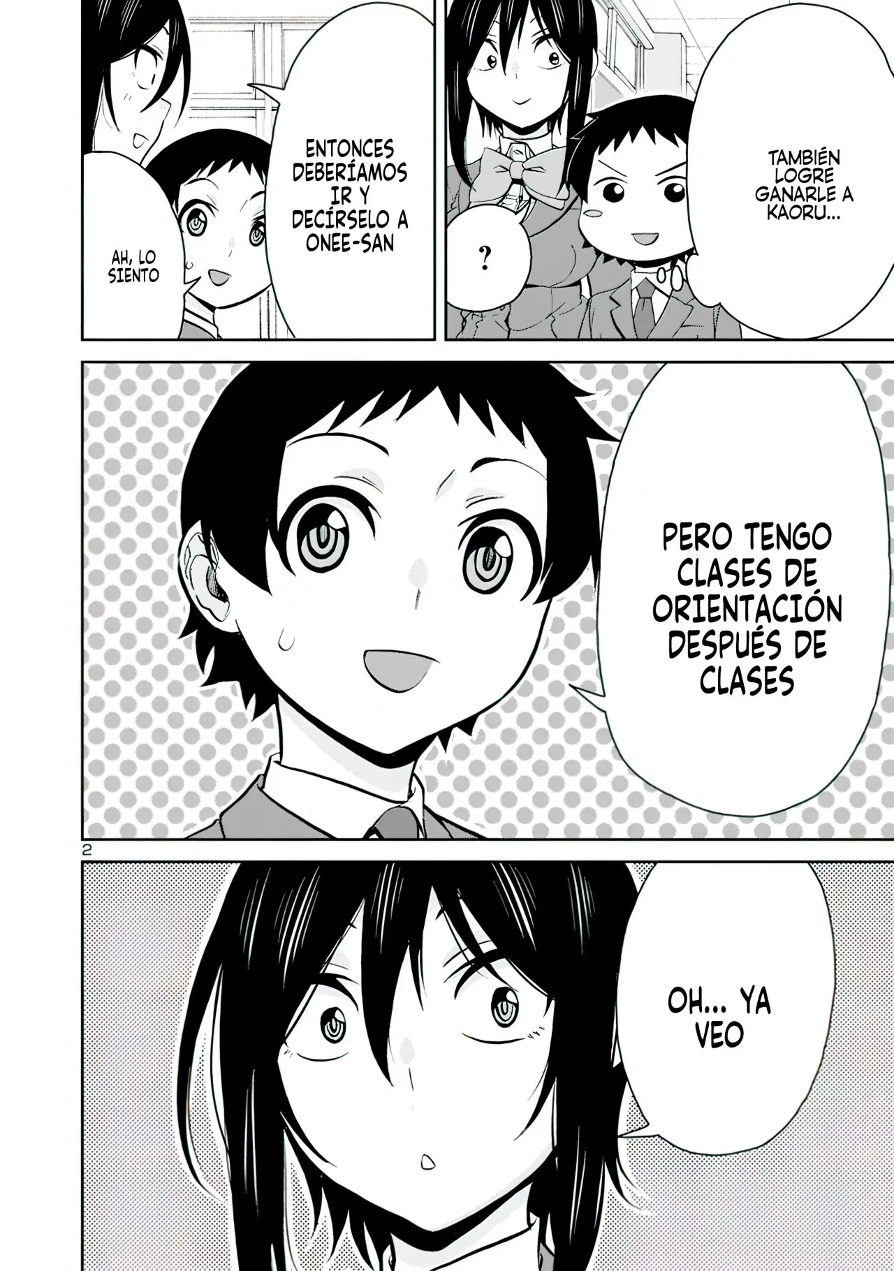 Hitomi-chan es Timida con los Extraños capítulo 92, página 4