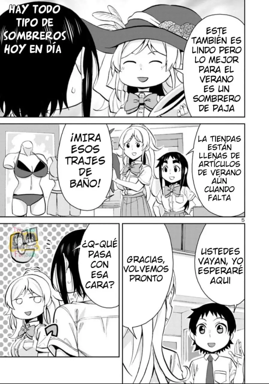 Hitomi-chan es Timida con los Extraños capítulo 94, página 6