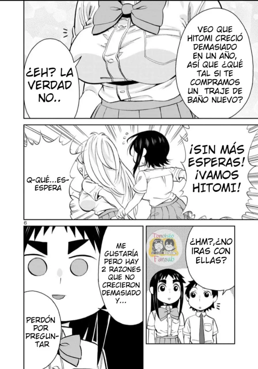Hitomi-chan es Timida con los Extraños capítulo 94, página 7