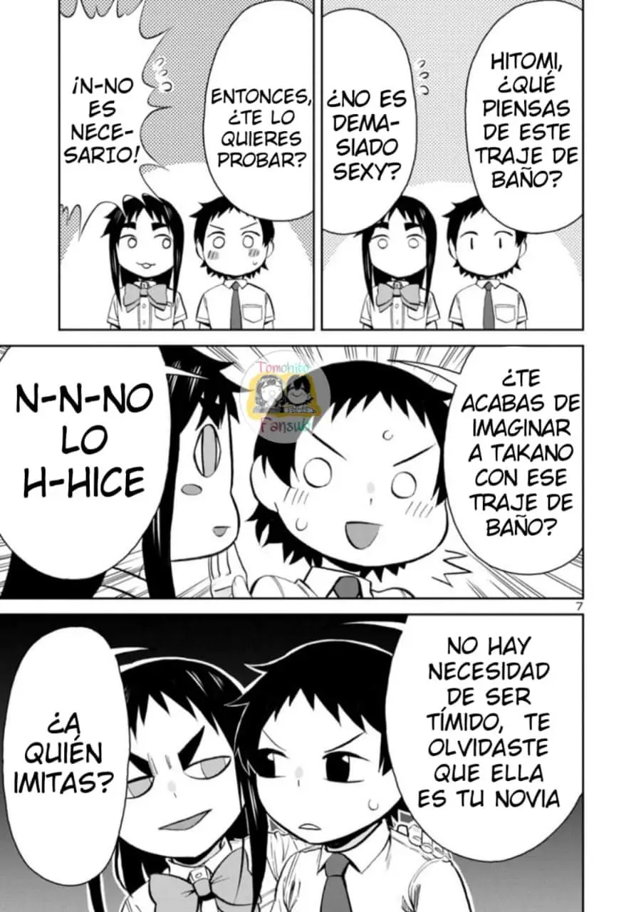 Hitomi-chan es Timida con los Extraños capítulo 94, página 8