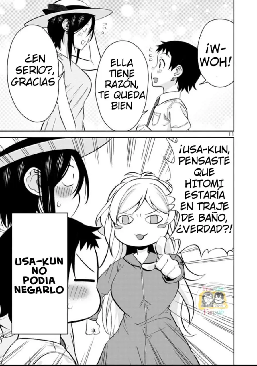 Hitomi-chan es Timida con los Extraños capítulo 94, página 12