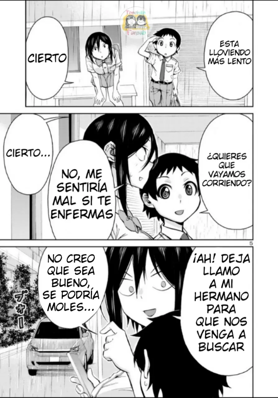 Hitomi-chan es Timida con los Extraños capítulo 95, página 7