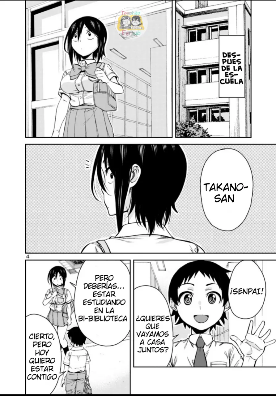 Hitomi-chan es Timida con los Extraños capítulo 96, página 5