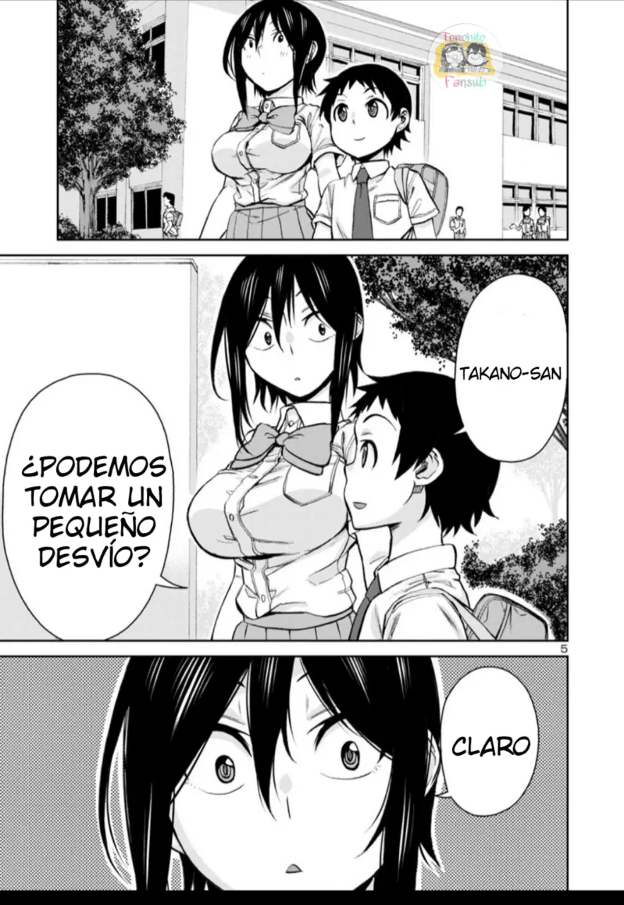Hitomi-chan es Timida con los Extraños capítulo 96, página 6