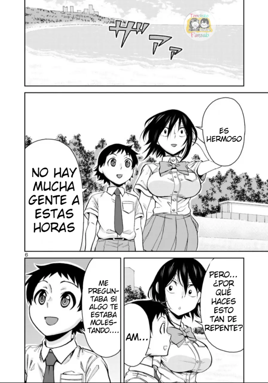 Hitomi-chan es Timida con los Extraños capítulo 96, página 7