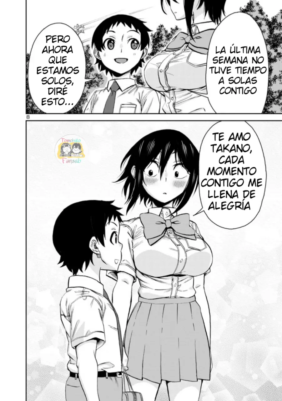 Hitomi-chan es Timida con los Extraños capítulo 96, página 9