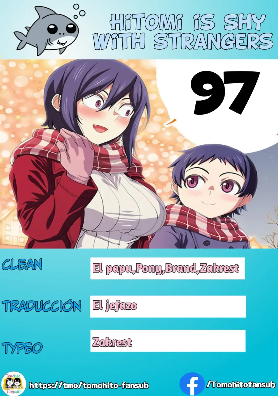 Hitomi-chan es Timida con los Extraños capítulo 97, página 1