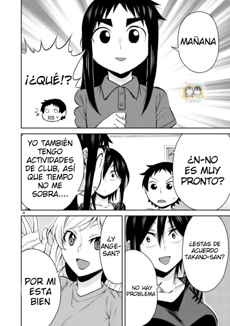 Hitomi-chan es Timida con los Extraños capítulo 97, página 5