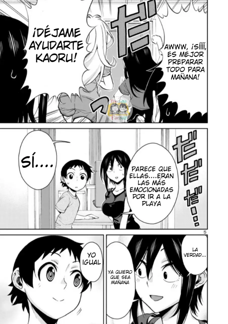 Hitomi-chan es Timida con los Extraños capítulo 97, página 6