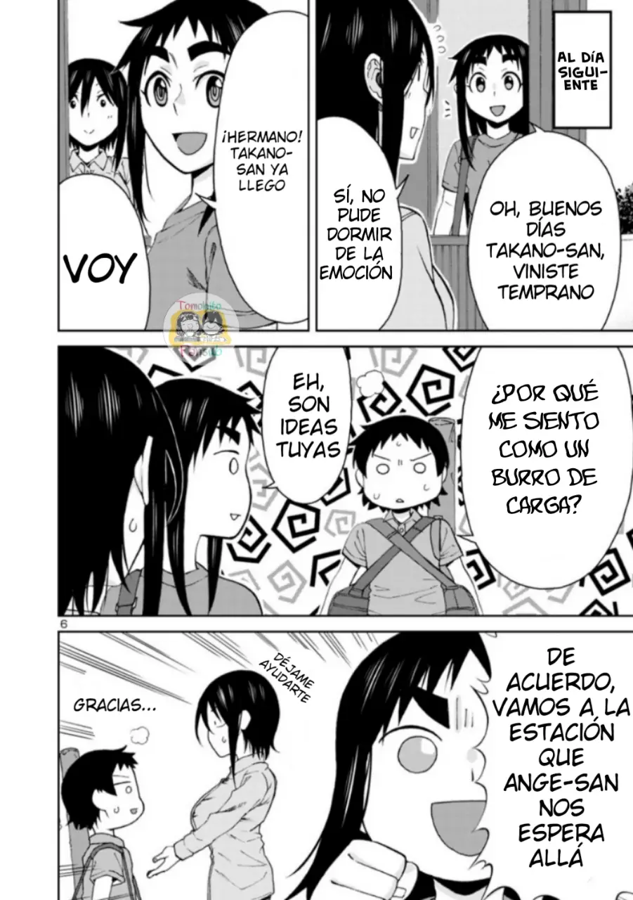 Hitomi-chan es Timida con los Extraños capítulo 97, página 7