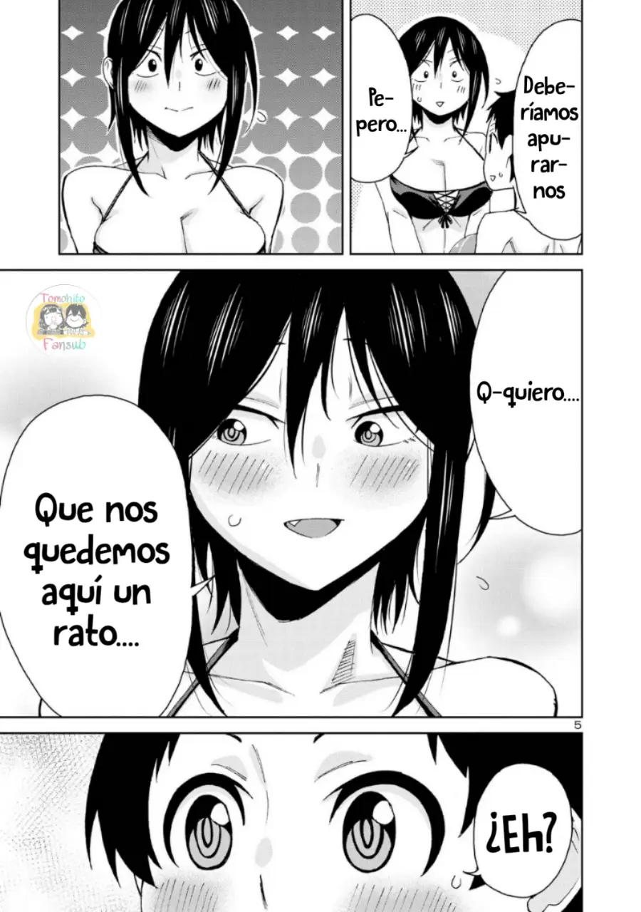 Hitomi-chan es Timida con los Extraños capítulo 99, página 6